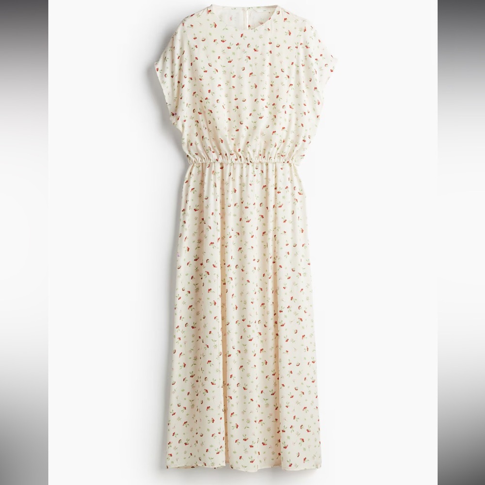 H&M Mama Nursing Floral Midi Dress